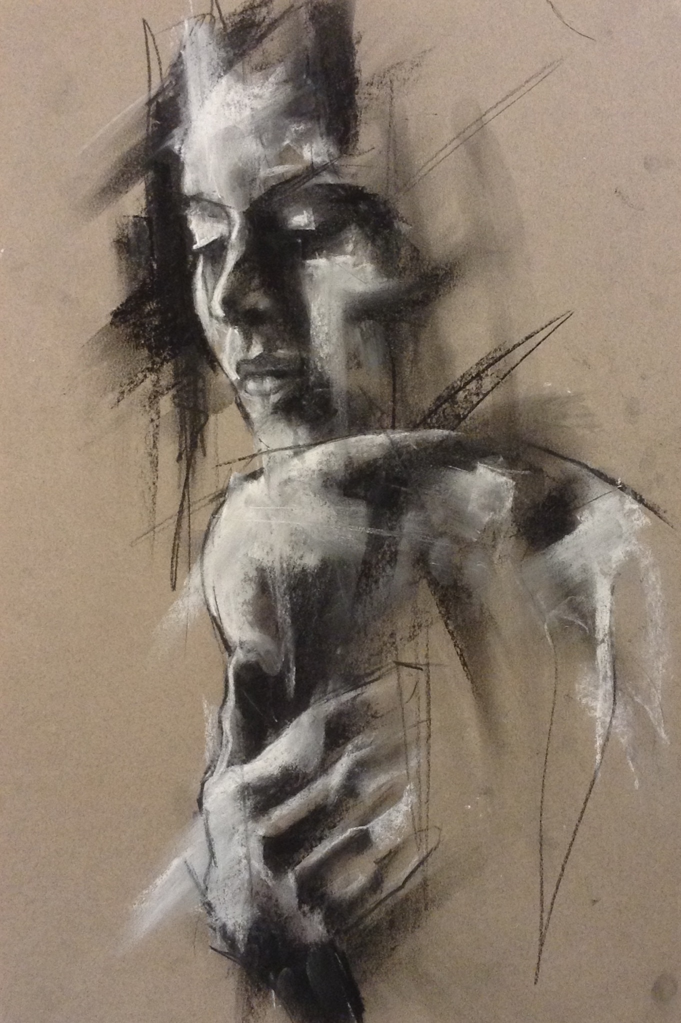 Conte Crayon Drawing at GetDrawings Free download
