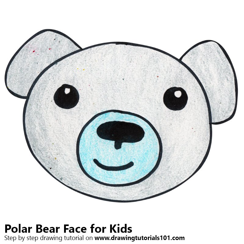 Easy Bear Face Drawing at GetDrawings Free download