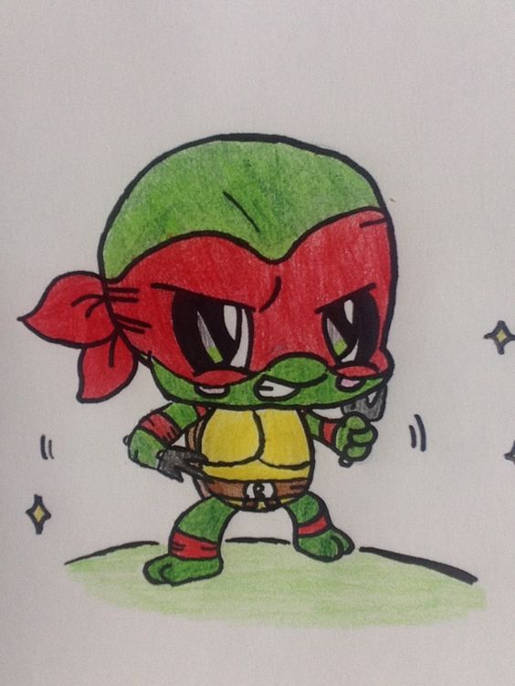 Easy Ninja Turtle Drawing at GetDrawings Free download