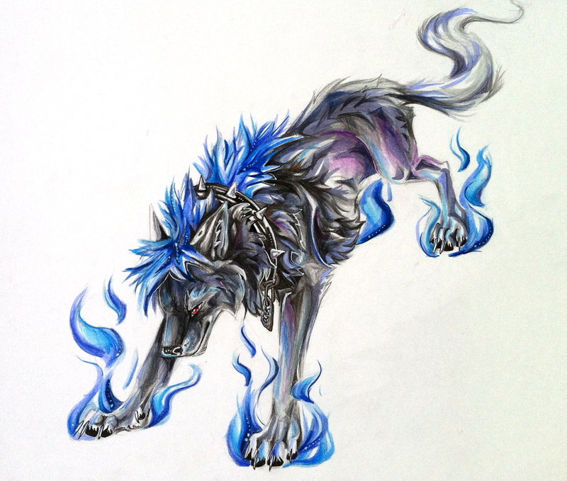 Epic Wolf Drawing at GetDrawings Free download