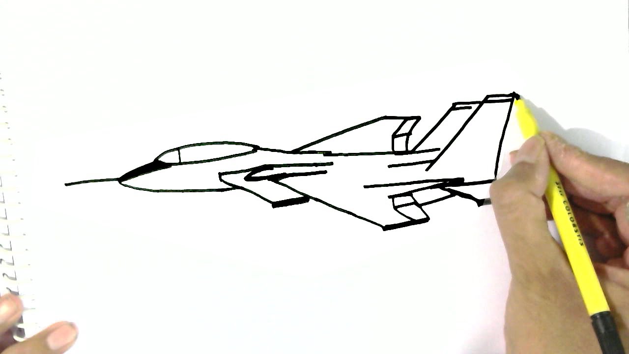 Fighter Jet Drawing at GetDrawings Free download