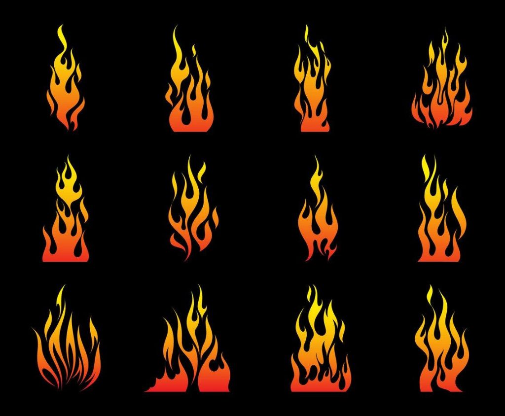Fire Flames Drawing at GetDrawings Free download