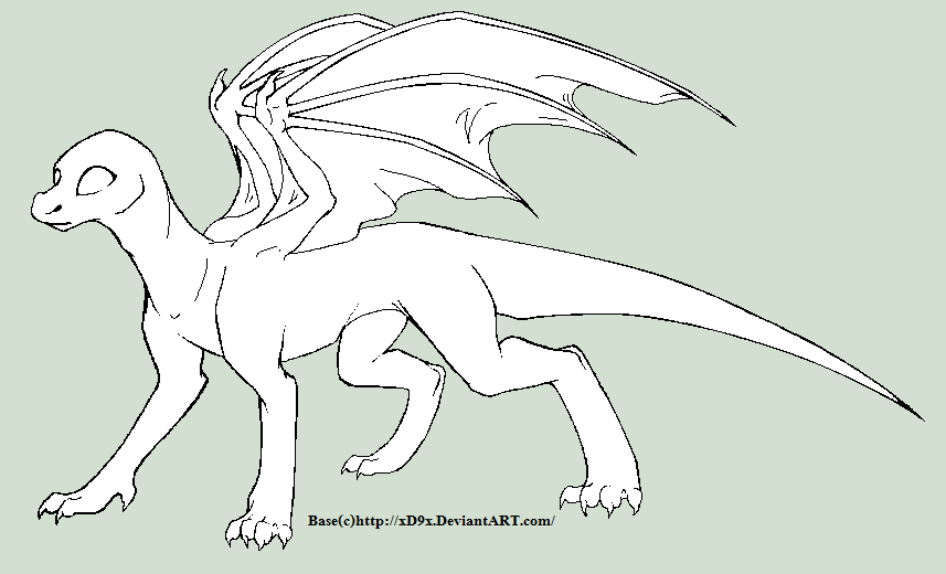 Free Dragon Drawing at GetDrawings Free download