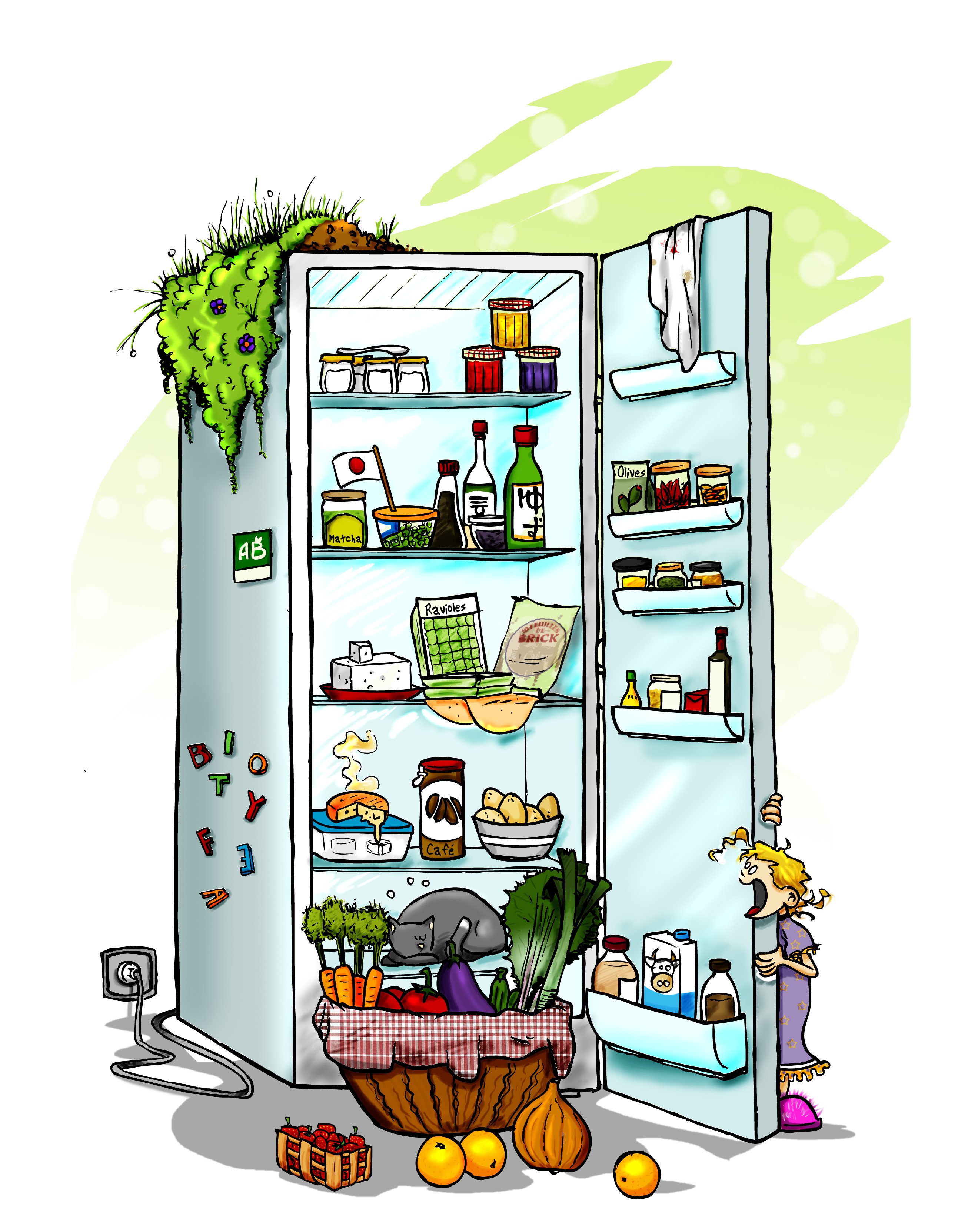 Fridge Drawing at GetDrawings Free download