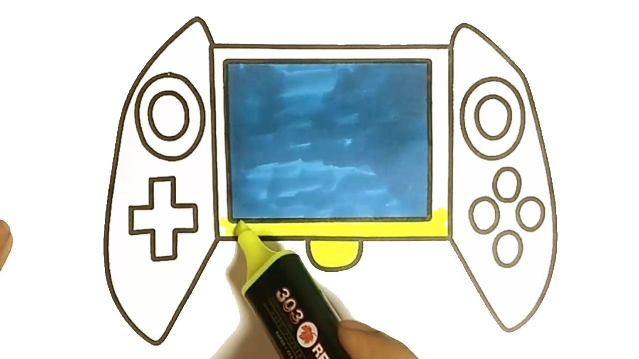 Game Console Drawing at GetDrawings Free download