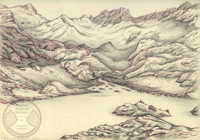 Glacier Drawing at GetDrawings Free download