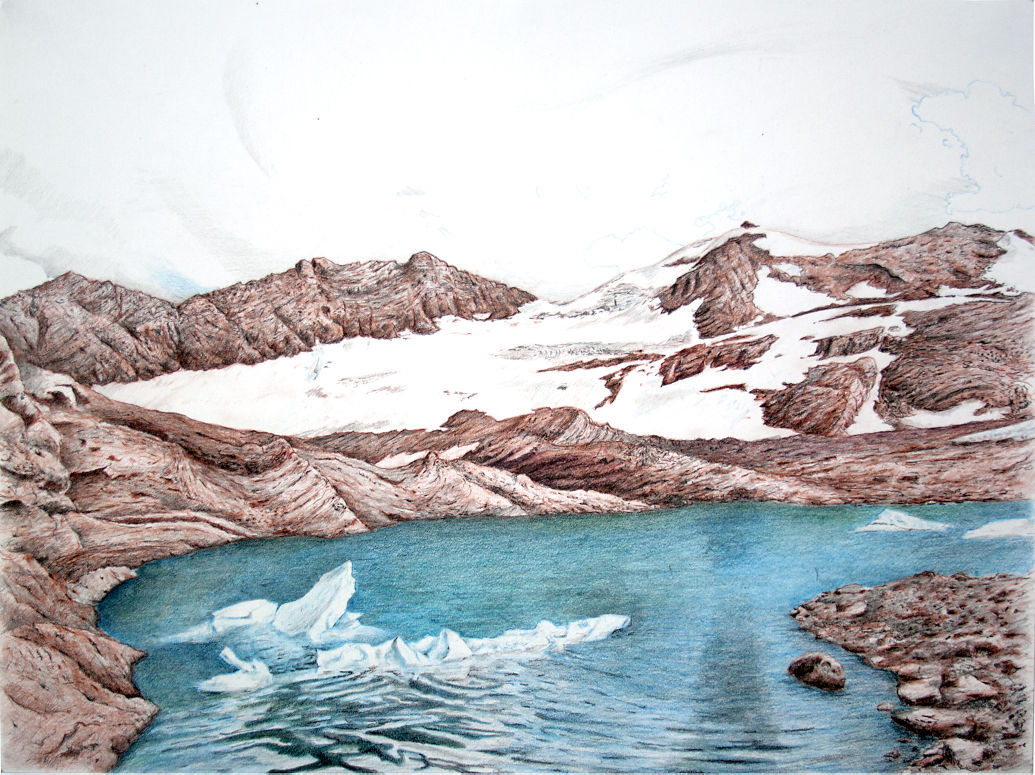 Glacier Drawing at GetDrawings Free download