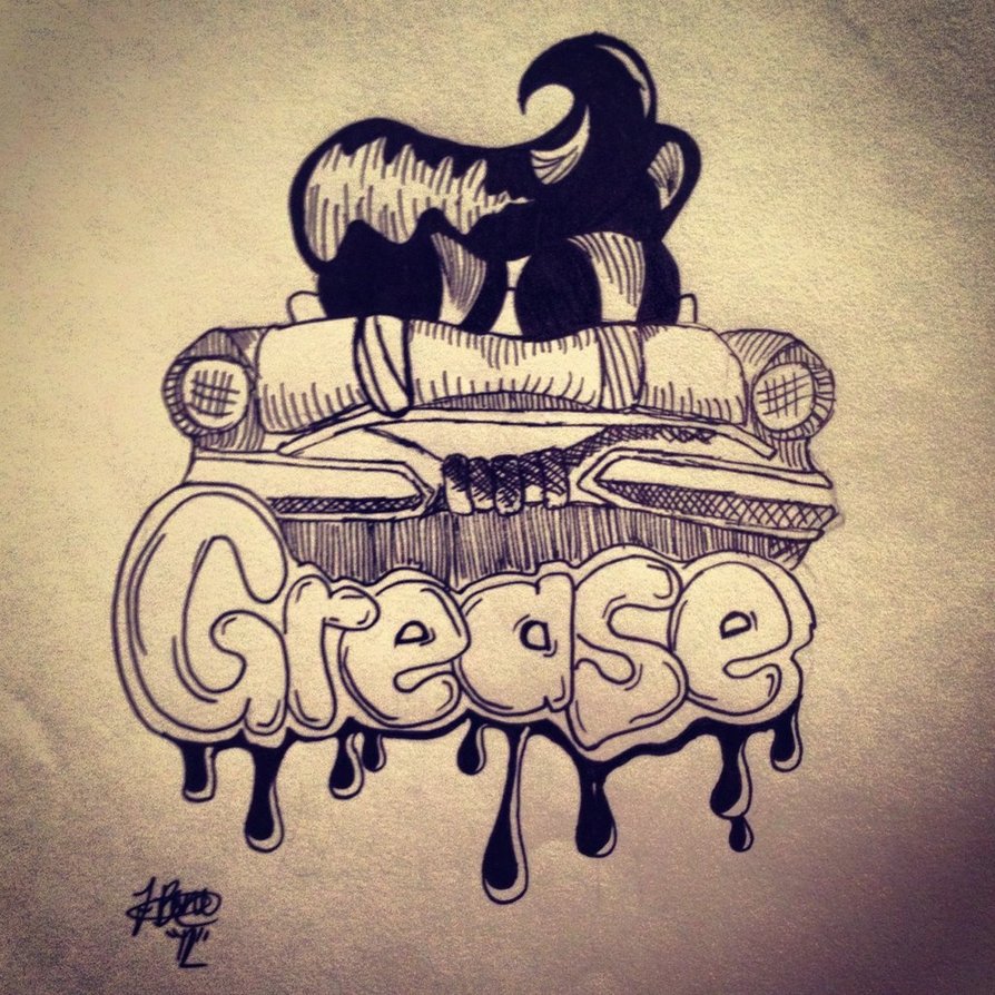 Grease Drawing at GetDrawings Free download