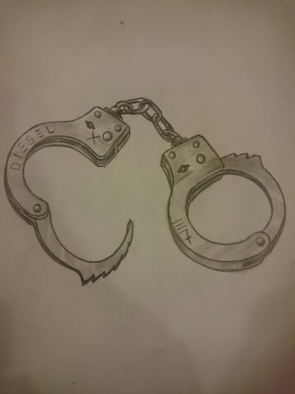 Handcuff Drawing at GetDrawings Free download