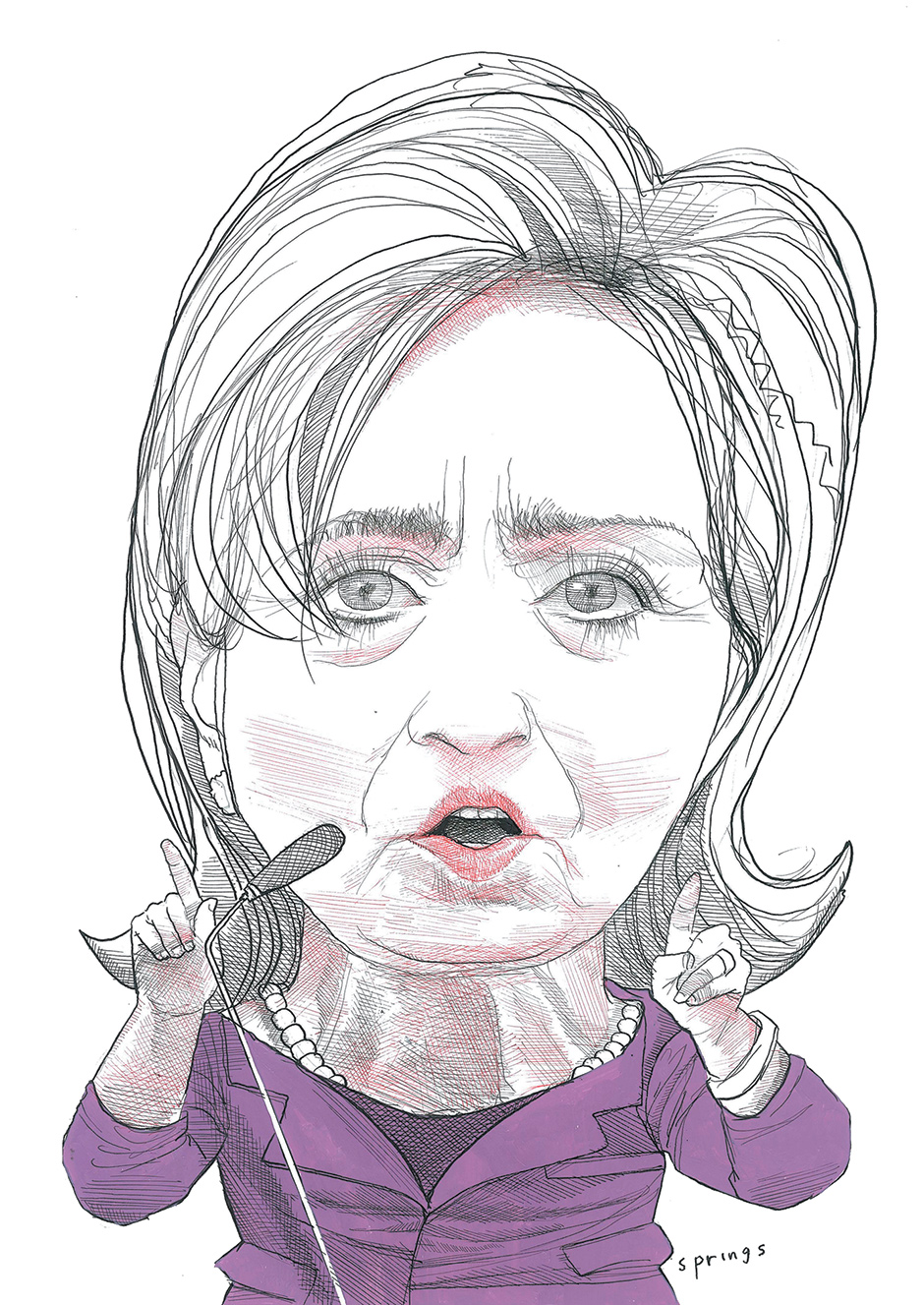 Hillary Clinton Drawing At Getdrawings Free Download