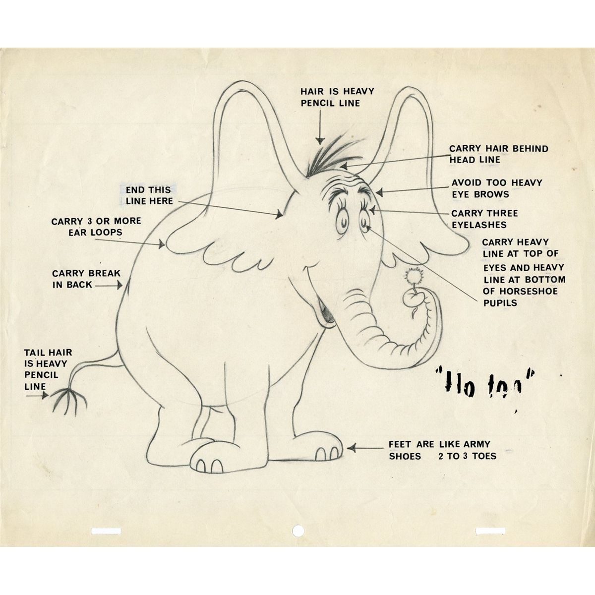 Horton Drawing at Free for personal use Horton Drawing of your choice