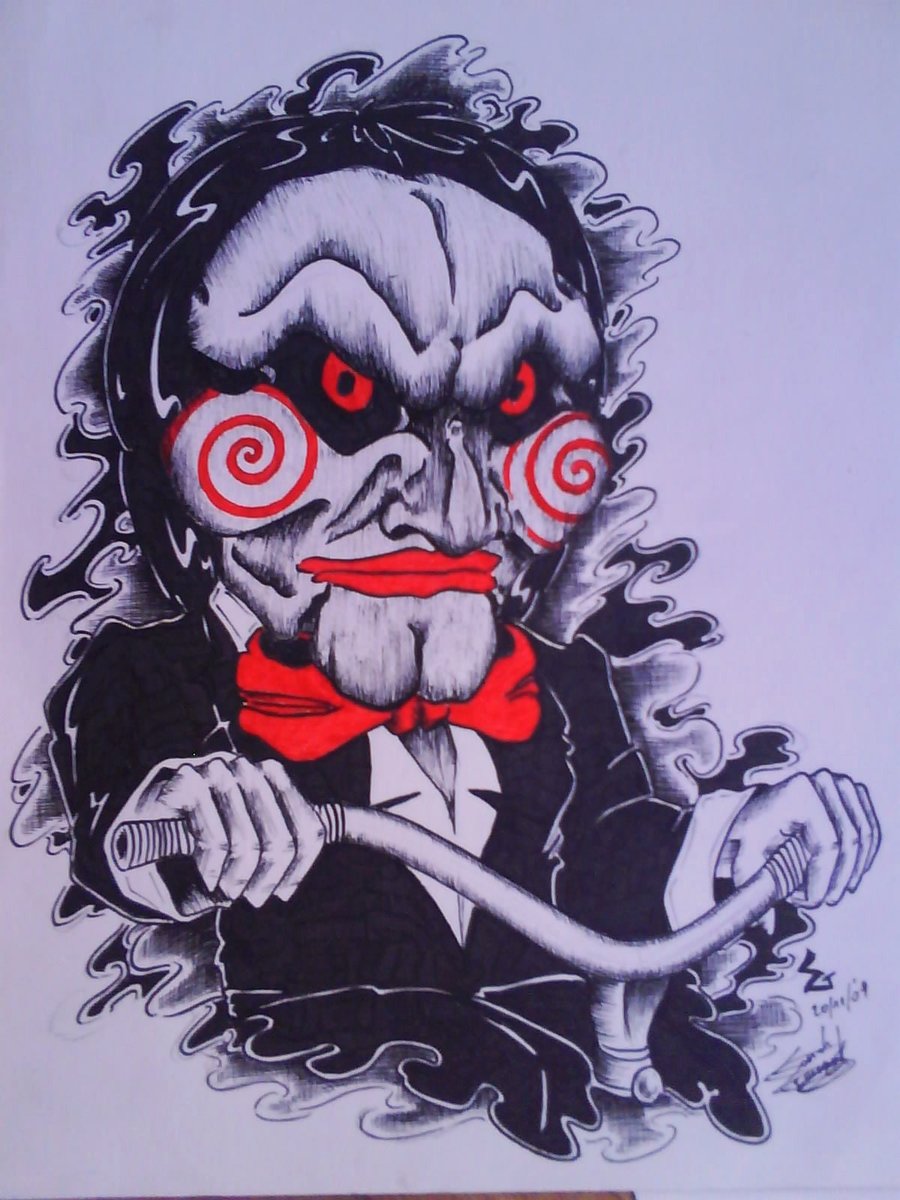 Jigsaw Puppet Drawing at GetDrawings Free download
