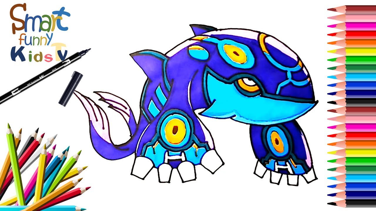 Kyogre Drawing at GetDrawings Free download