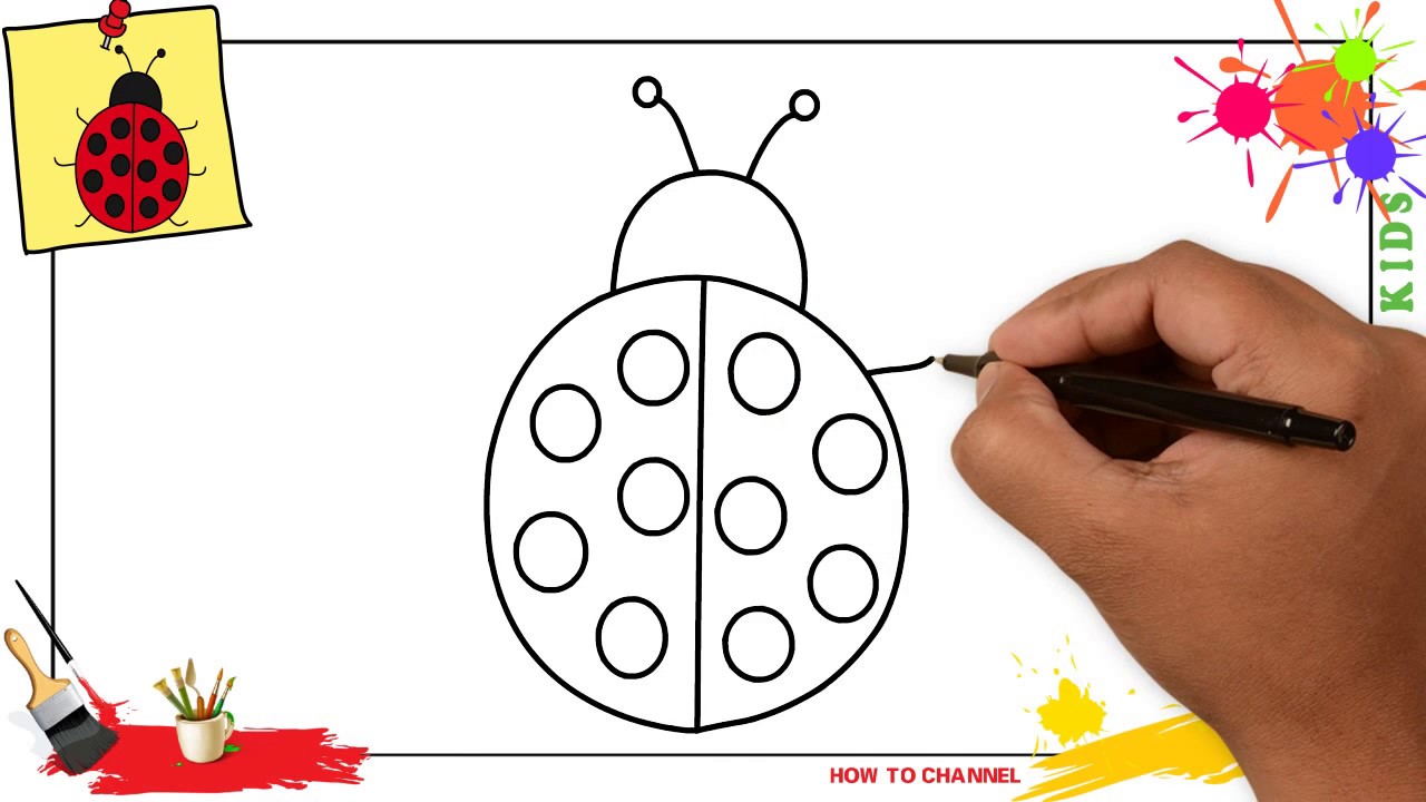 Ladybug Drawing Step By Step at GetDrawings Free download Ladybug Drawing Step By Step at GetDrawings Free download