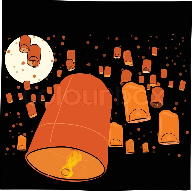 Lanterns Drawing at GetDrawings Free download