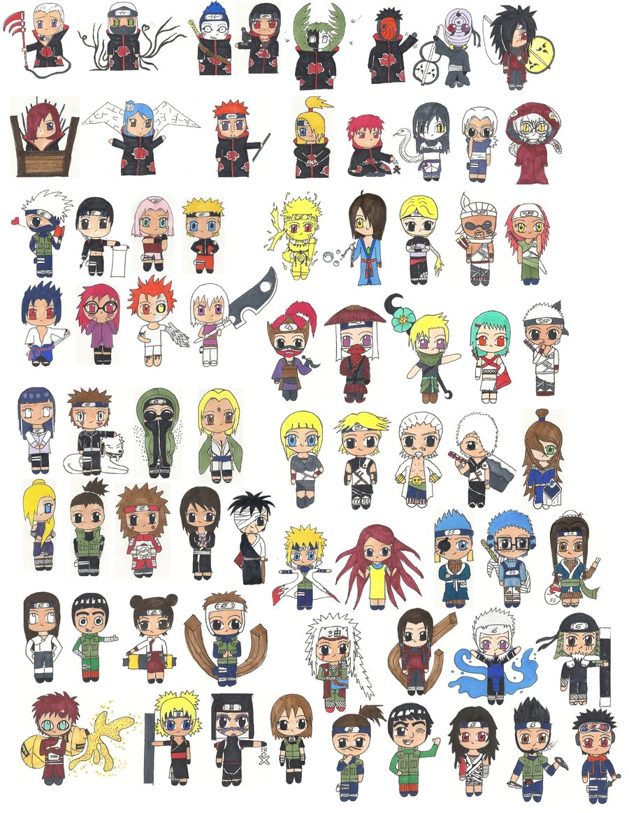 Naruto Chibi Drawing at GetDrawings Free download