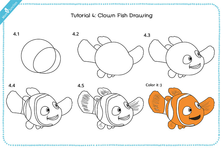 Nemo Fish Drawing at GetDrawings Free download