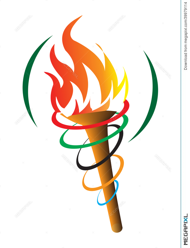 Olympic Torch Drawing at GetDrawings Free download
