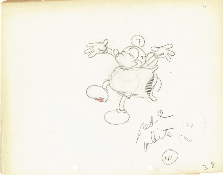 Original Mickey Mouse Drawing at GetDrawings Free download