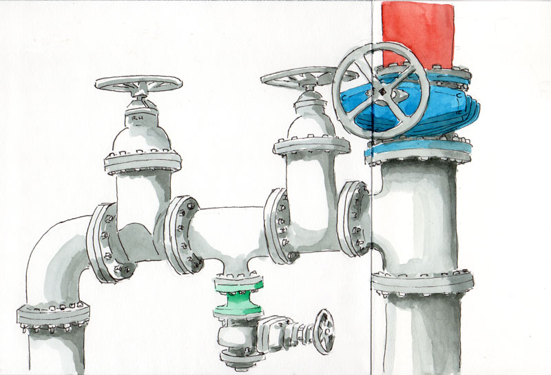Pipes Drawing at GetDrawings Free download