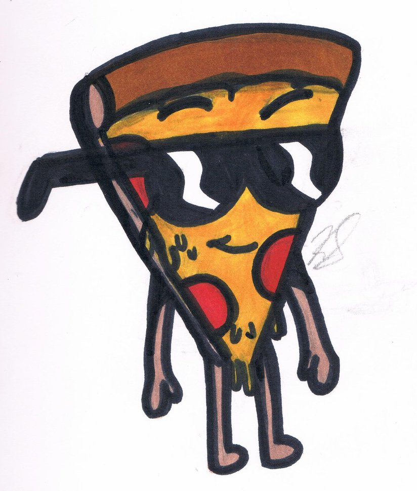 Pizza Steve Drawing at GetDrawings Free download