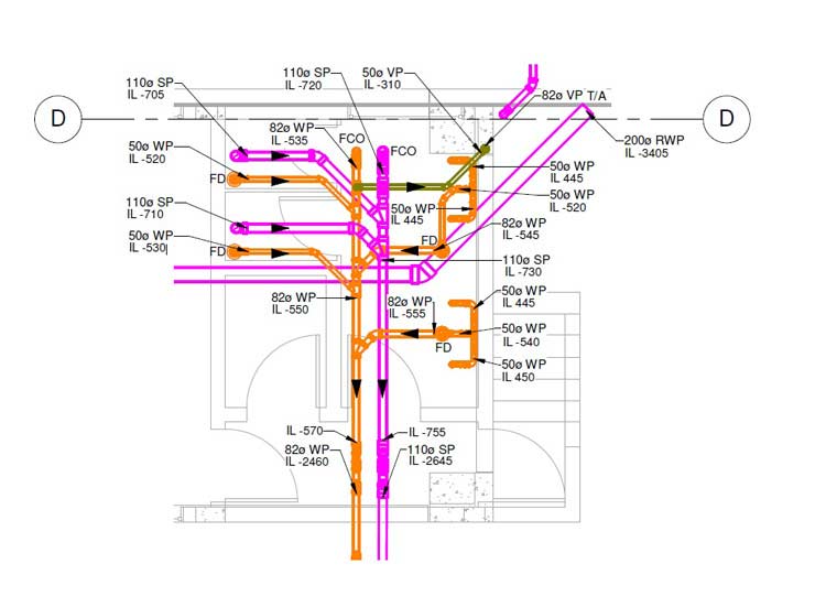 Plumbing Drawing at GetDrawings Free download