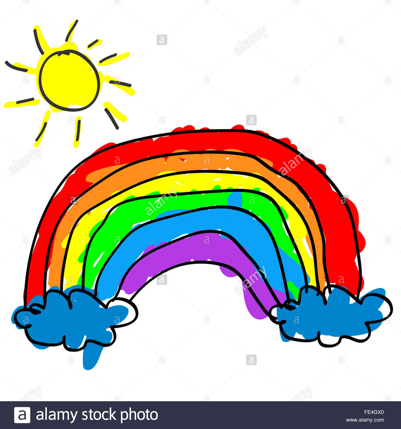 Rainbow Drawing at GetDrawings Free download