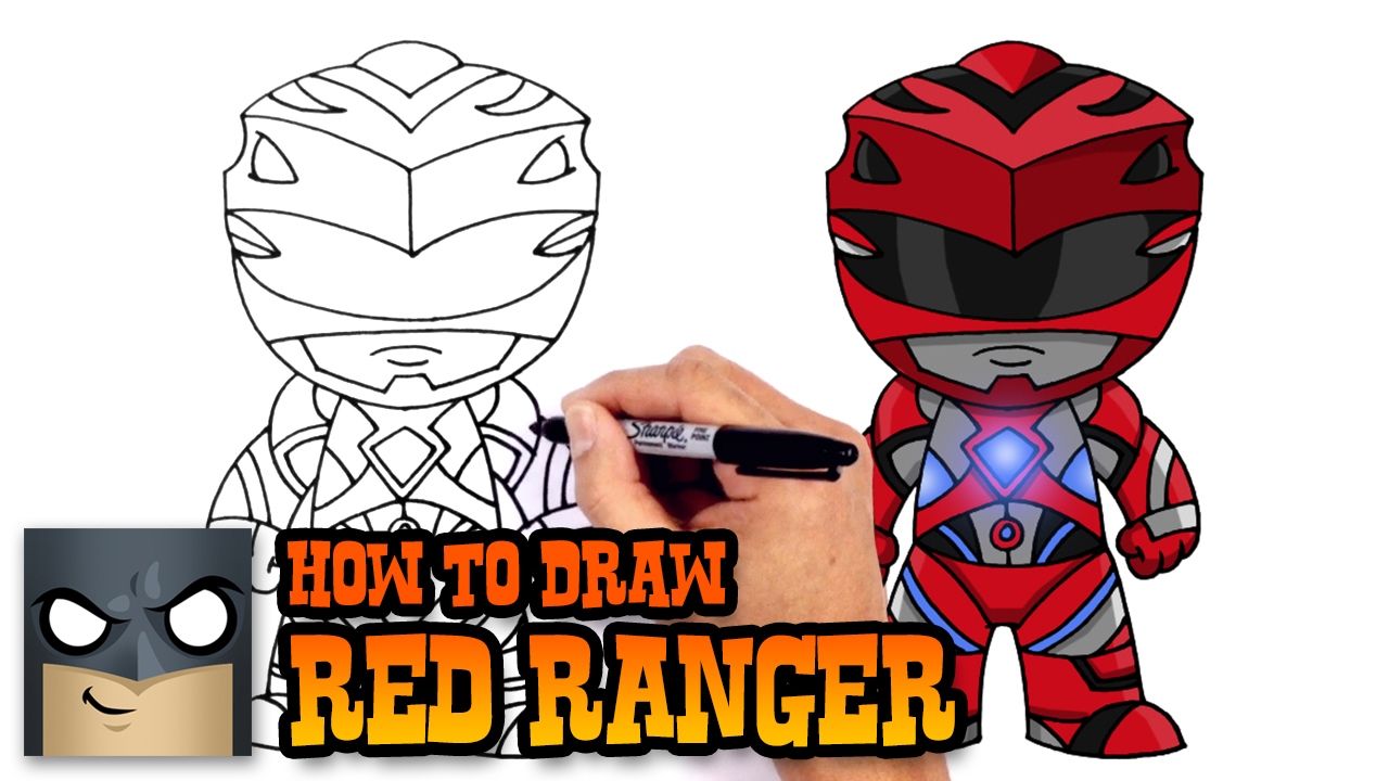 Red Power Ranger Drawing at GetDrawings Free download