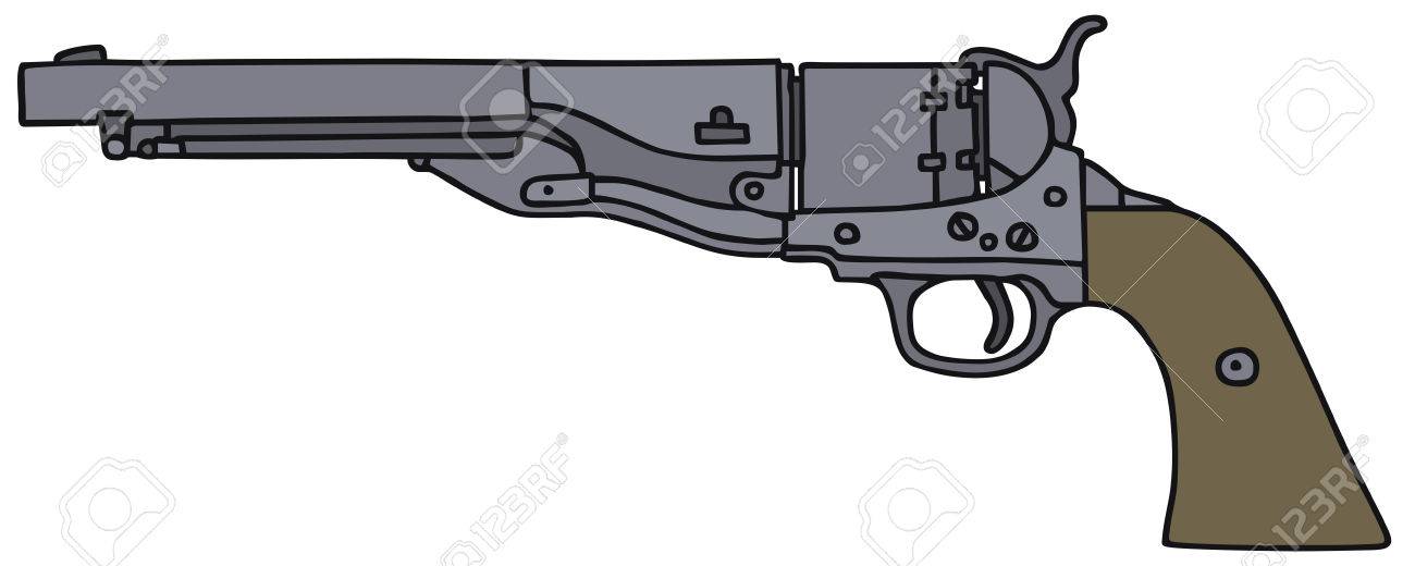 Revolver Drawing at GetDrawings Free download