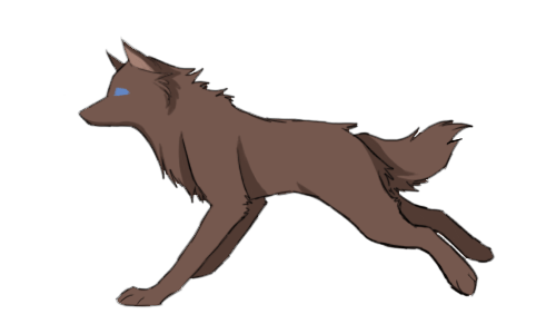 Running Wolf Drawing at GetDrawings Free download