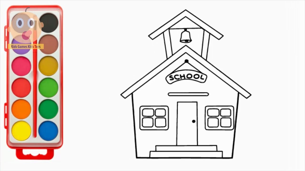 Schoolhouse Drawing at GetDrawings Free download