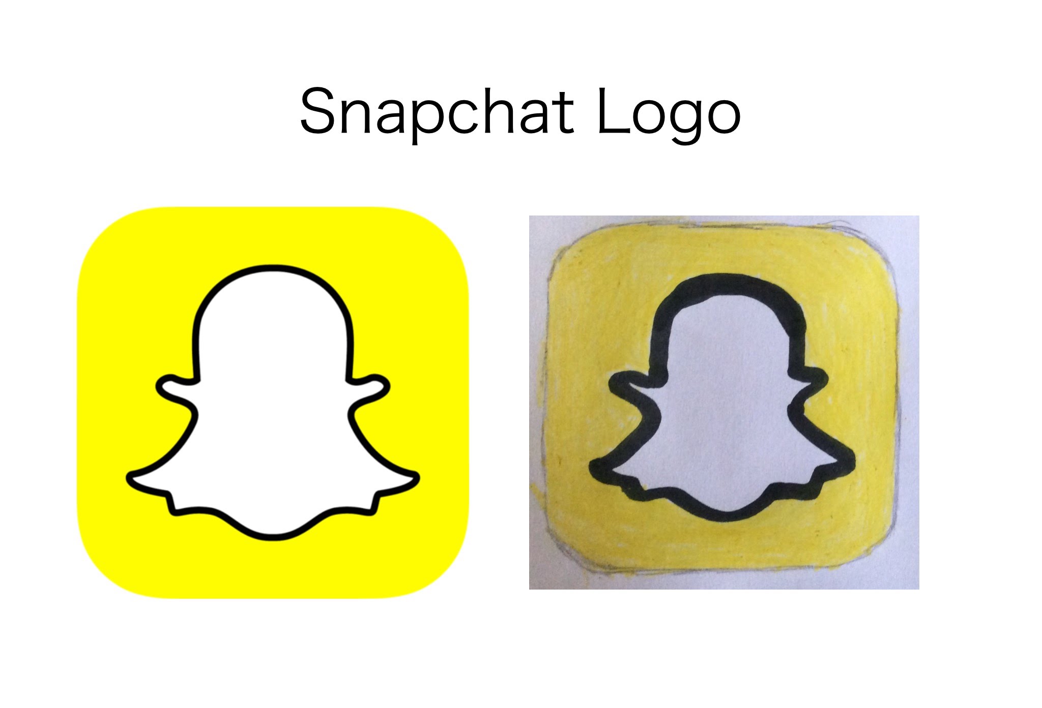 Snapchat Logo Drawing at GetDrawings Free download