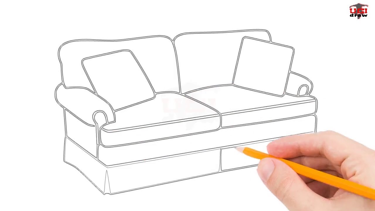 Sofa Drawing at GetDrawings Free download