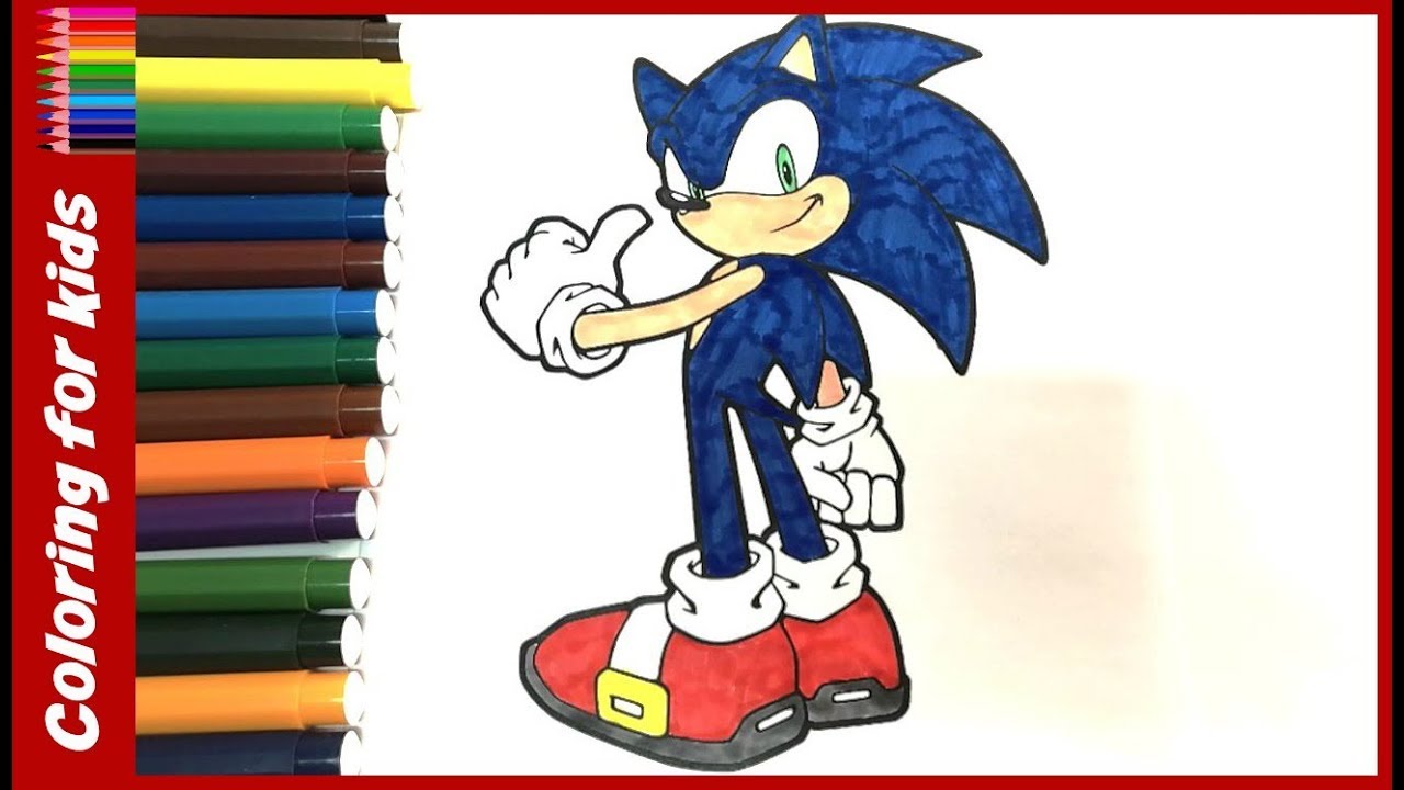 Sonic Drawing Book at GetDrawings Free download
