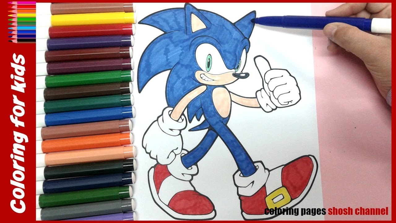 Sonic Drawing Book at GetDrawings Free download