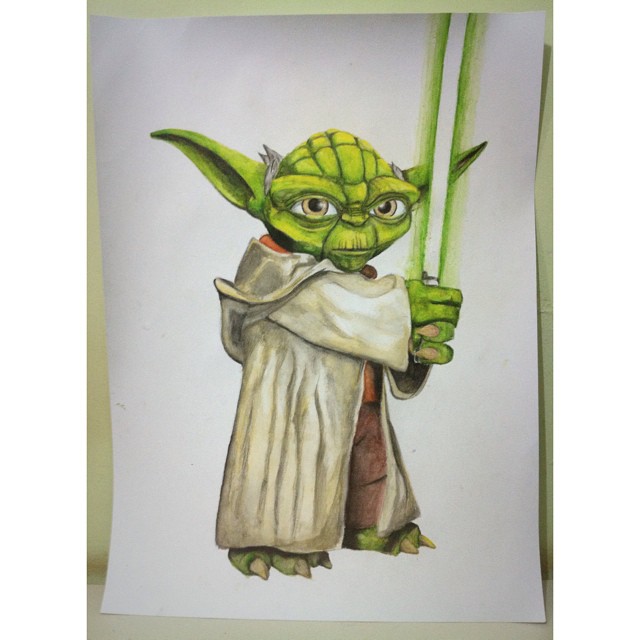 Star Wars Yoda Drawing at GetDrawings Free download