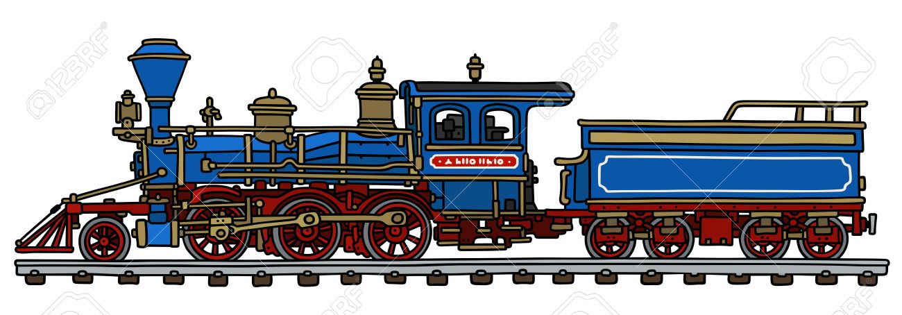 Steam Engine Train Drawing at GetDrawings Free download