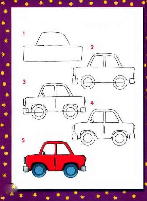 Step By Step Drawing A Car at GetDrawings Free download
