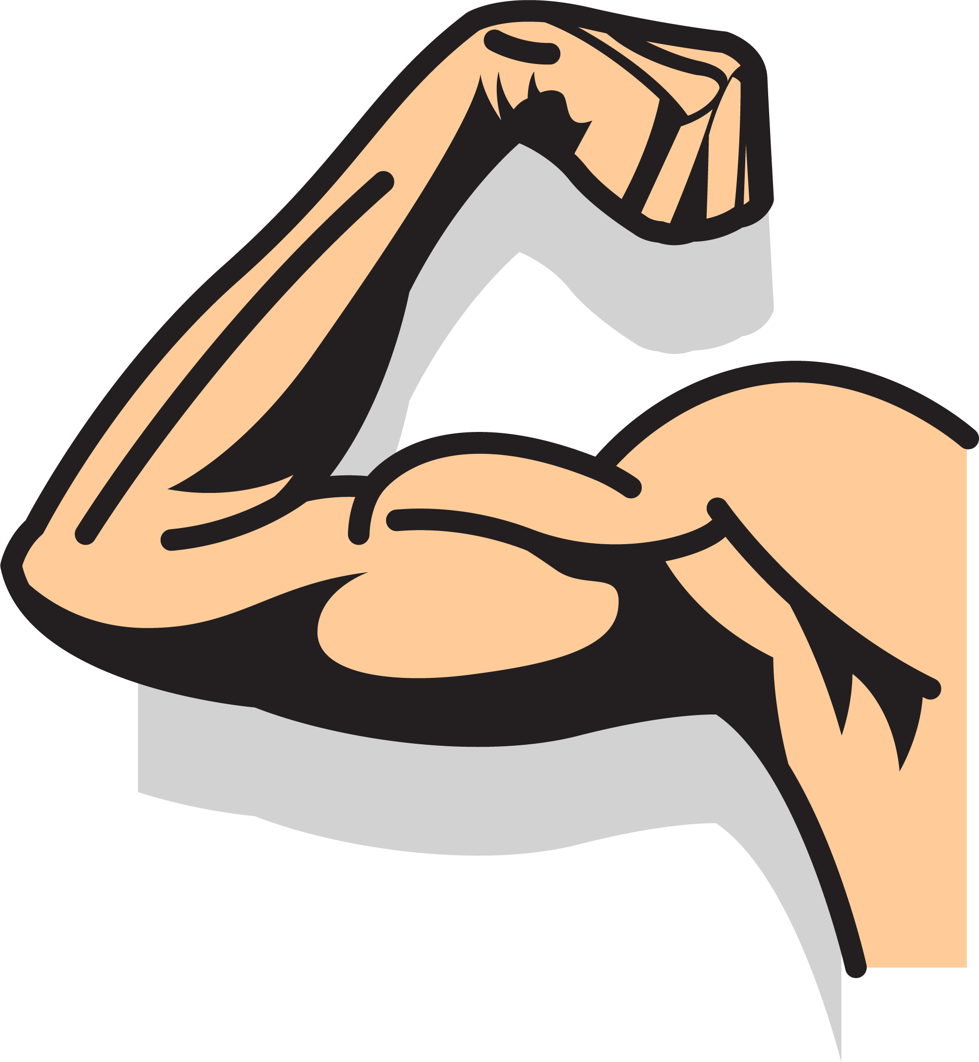 Strong Arm Drawing at GetDrawings Free download