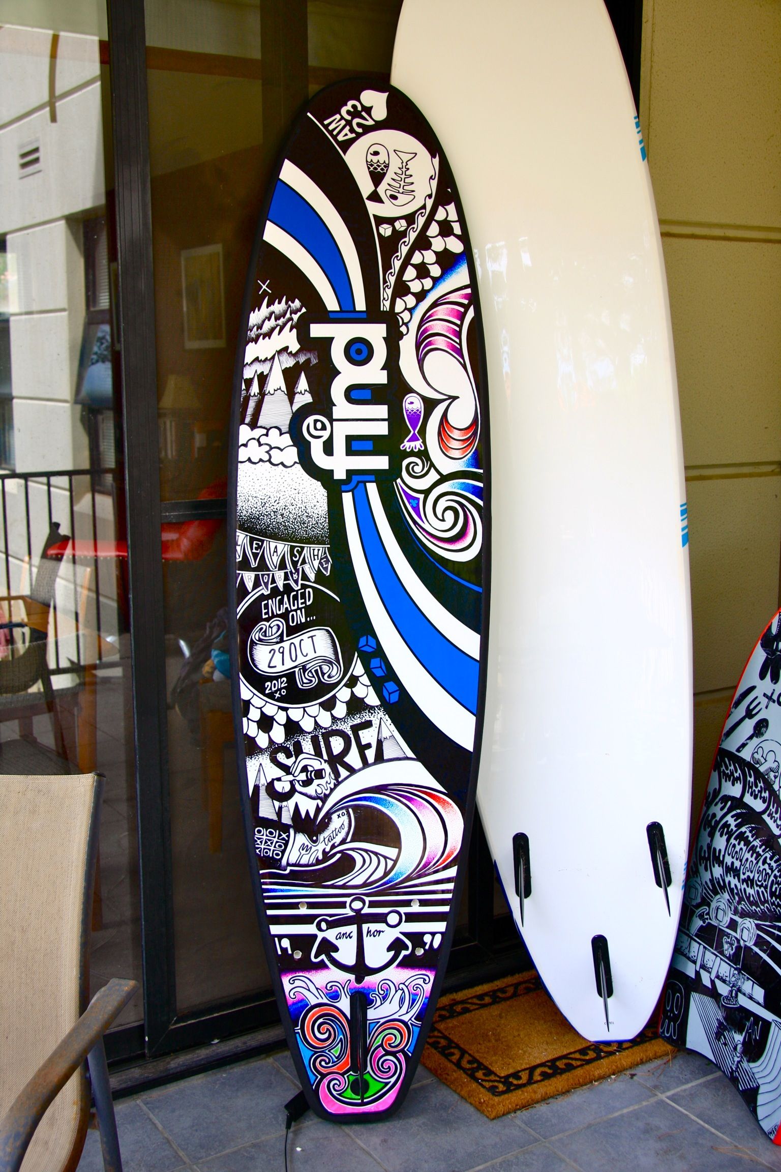 Surfboard Drawing at GetDrawings Free download