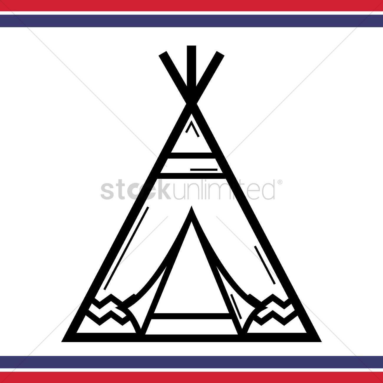 Teepee Tent Drawing at GetDrawings Free download