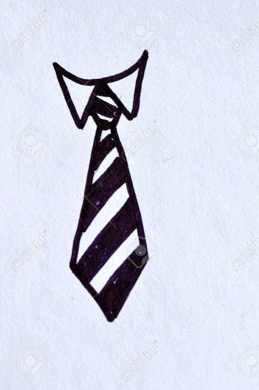 Tie Drawing at GetDrawings Free download