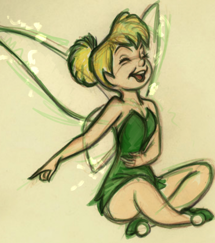 Tinkerbell Drawing at GetDrawings Free download