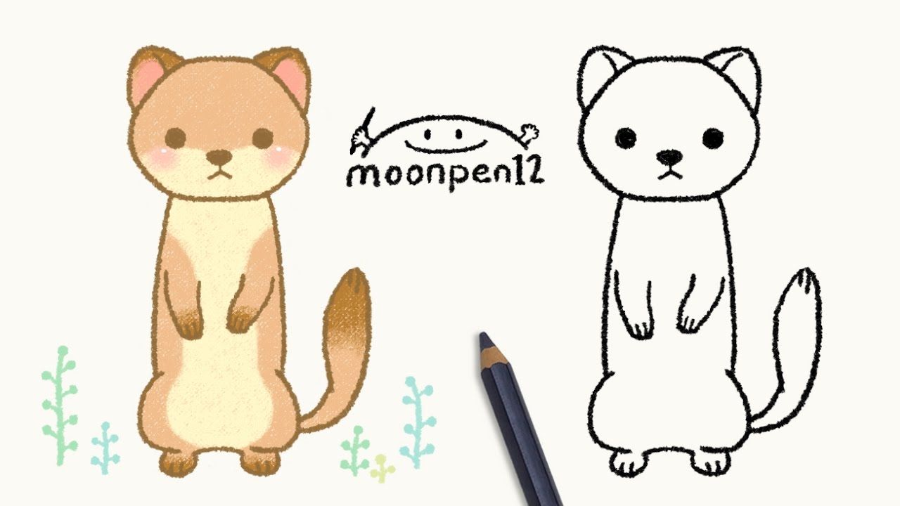 Weasel Drawing at GetDrawings Free download