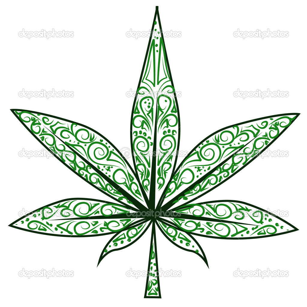 Weed Leaf Drawing Step By Step at GetDrawings Free download