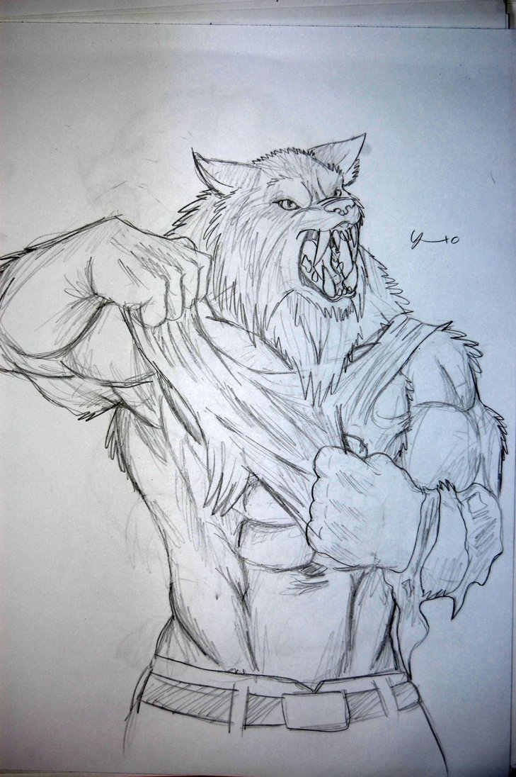 Wolfman Drawing at GetDrawings Free download