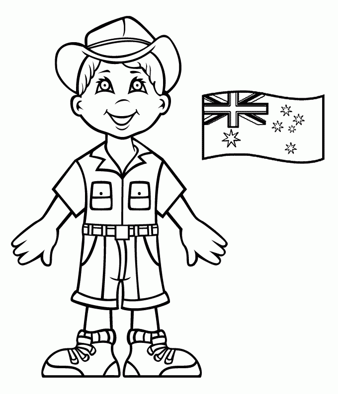 Australian Flag Drawing at GetDrawings Free download