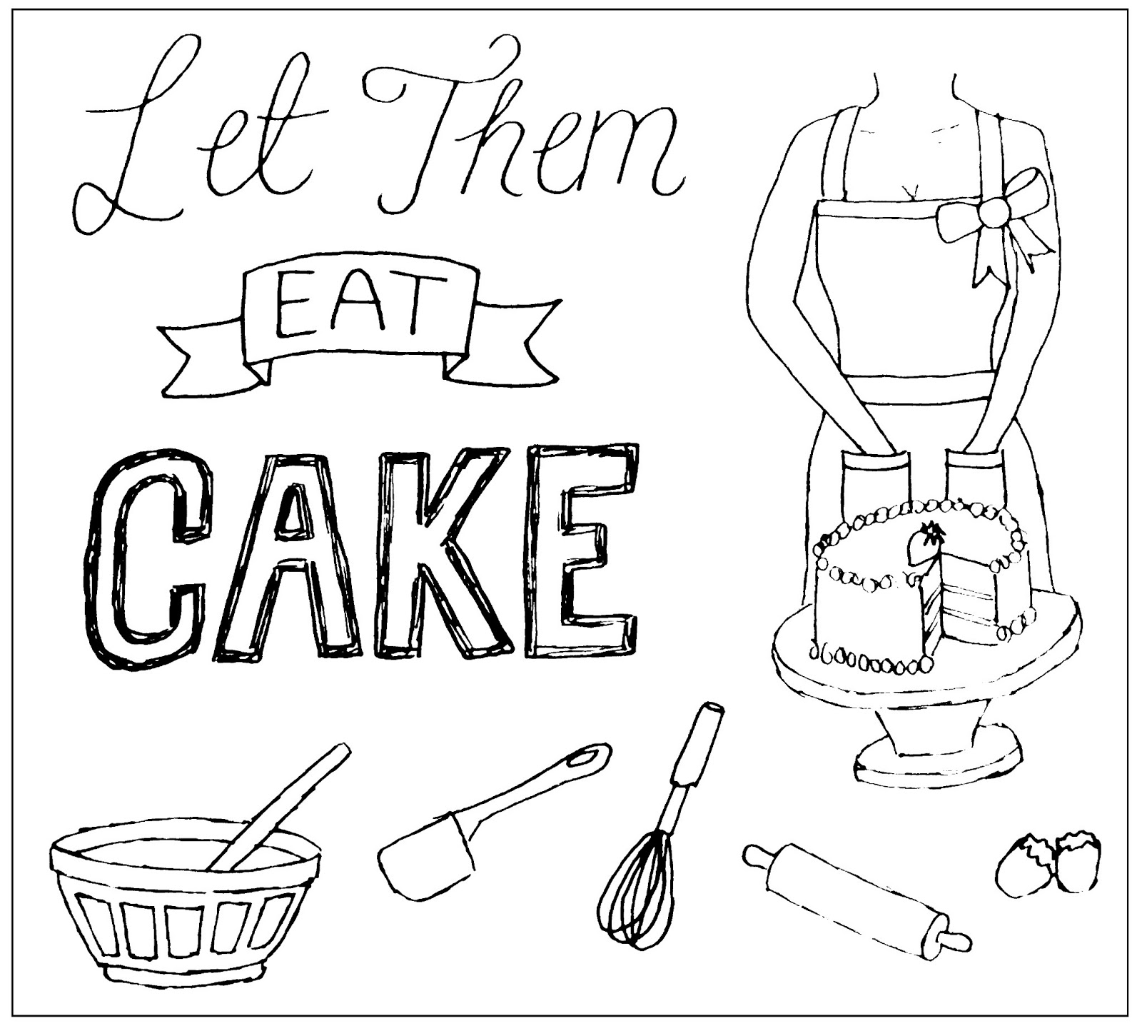 Baking Drawing at GetDrawings Free download
