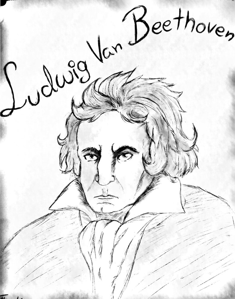 Beethoven Drawing at GetDrawings Free download