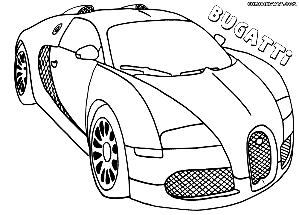 Bugatti Vision Gt Sheets Coloring Pages
